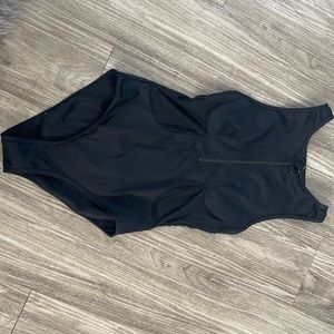 Kendall and Kylie one piece sheer cutout swimsuit